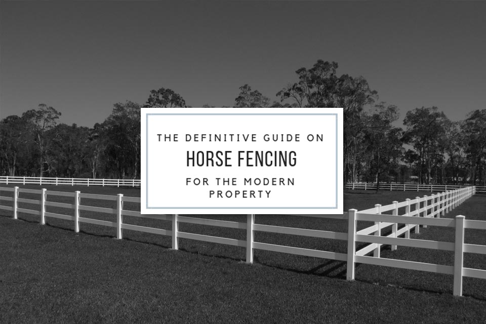 The definitive guide to modern safe horse fencing